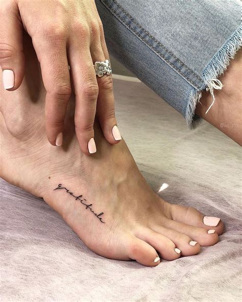 tattoos on the side of the foot